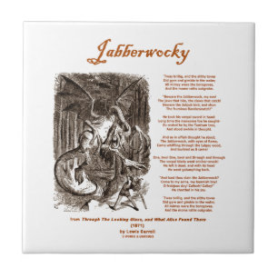 Poema de Jabberwocky por Lewis Carroll