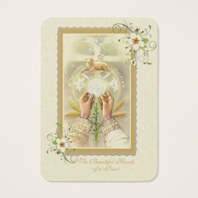 Poema de Ordenação de Padres Católicos (Frente)