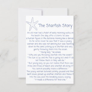 Poema de Starfish, história de Starfish, presente 