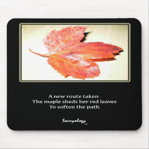Poema do bordo do zen & arte Mousepad