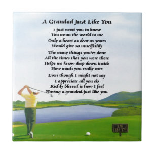 Poema do Grandad - golfe
