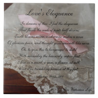Poema do Victorian - do "a eloquência amor" (1900)
