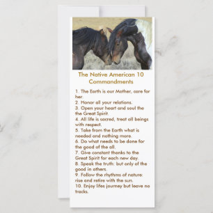 Poema Nativo Americano com Mustangs Selvagens