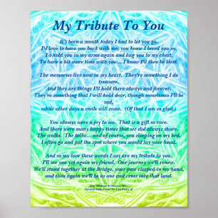 Poema: Tributo a uma Matriz de Poster do Pet YGB f