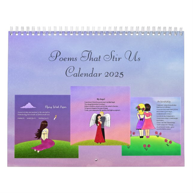 Poemas Que Agitam O Calendário 2025 Volume 2 (Capa)