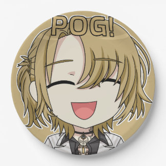 Pog! Pratos de Papel Chibi - Fanart de Luca Kanesh