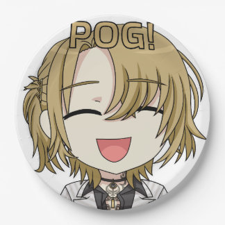 Pog! Pratos de Papel Chibi - Luca Kaneshiro Fanart