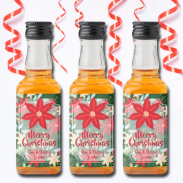 Poinsettia Floral Holiday Natal Custom Mini