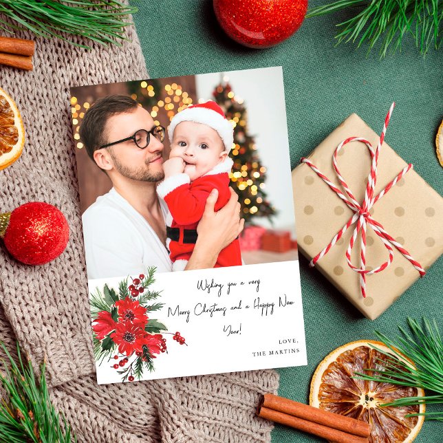 Poinsettia Nota Floral Foto Natal ou Feriado (Criador carregado)