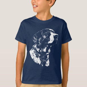 Pointer Dog Kid's Shirts Camisetas de cão de pont