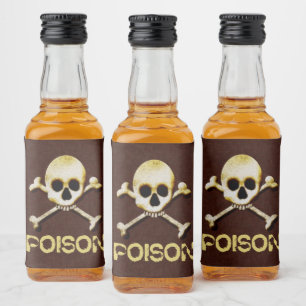 Poison Skull E Crossbones Design