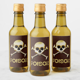 Poison Skull E Crossbones Design
