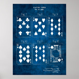 Poker Game Wall Decor Impressão nº 2 Placas