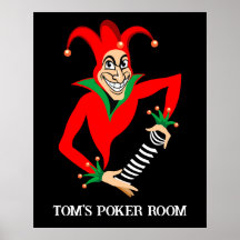 Poker Poster - Personalizável - Poker Joker