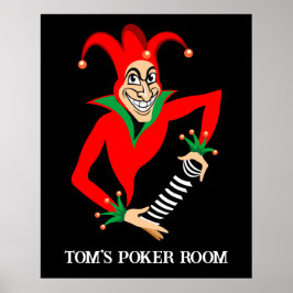Poker Poster - Personalizável - Poker Joker