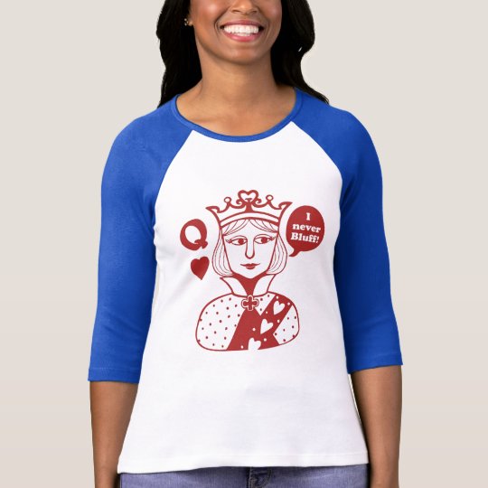 poker queen camiseta