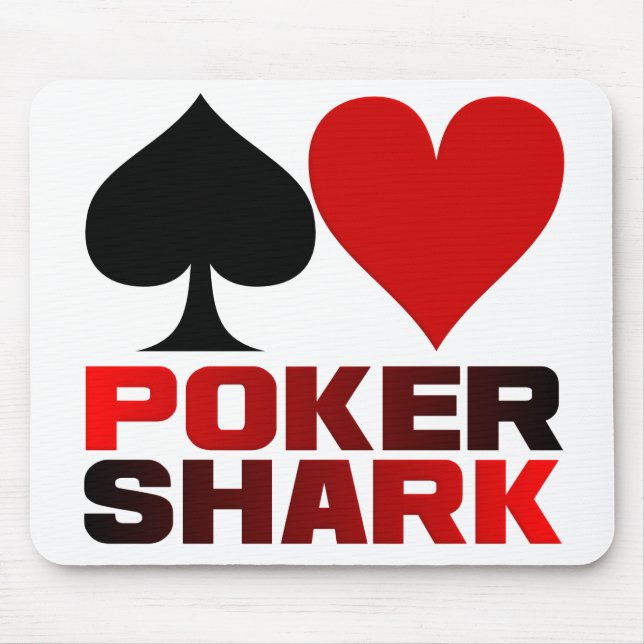 Poker Shark Mousepad (Frente)