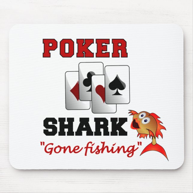 Poker Shark Mousepad (Frente)
