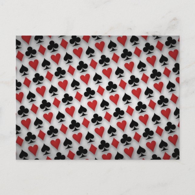 Poker Tocando Cartões - Design (Frente)