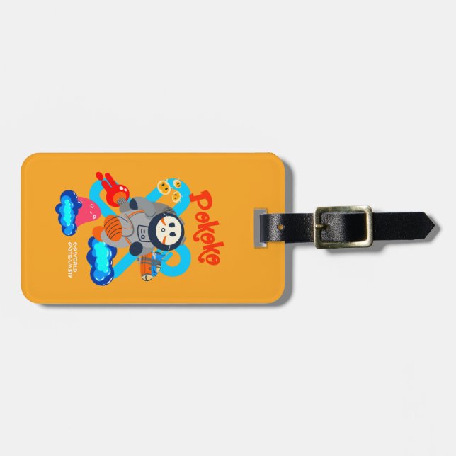 Pokoko Luggage Tags (Frente Horizontal)