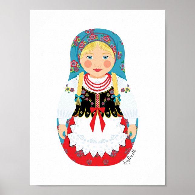 Pole Matryoshka Poster (Frente)