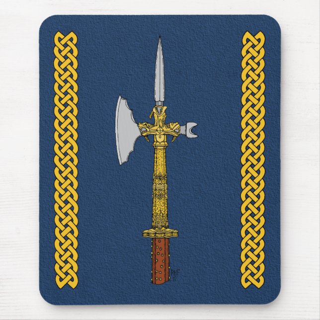 Poleaxe de Edward IV Mouse Pad (Frente)