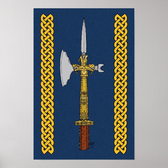 Poleaxe de Edward IV Poster (Frente)