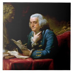 Polegar Retrato, Benjamin Franklin Pai Fundador