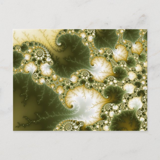 Poliatômico - Cartão Postal Fractal (Frente)