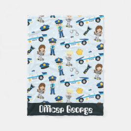 Polícia adiciona nome para bebês cobertor