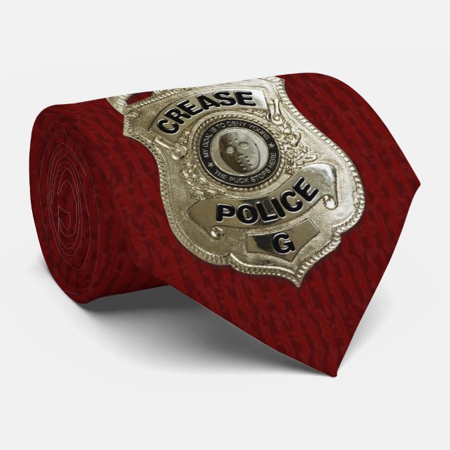 Polícia da Área (Goleiro de Hóquei) Gravata (Rolled)