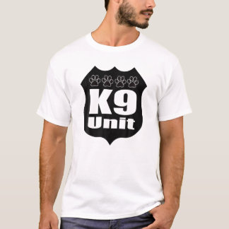 Polícia de Camisa Divisão de Cachorros Crachá ou e