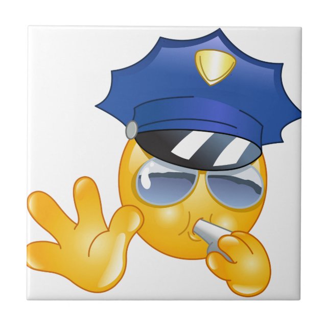 polícia emoji (Frente)