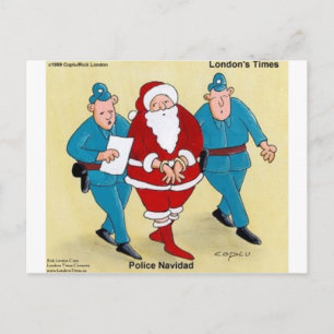Polícia Navidad Presentes e Cartões Engraçados de 