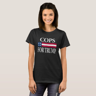 polícia para camiseta