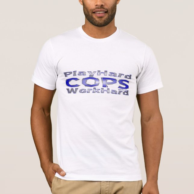 Policiais (2) - Camisa do Duro/Duro de trabalho (Frente)