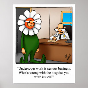 Policial Engraçado Humor Poster