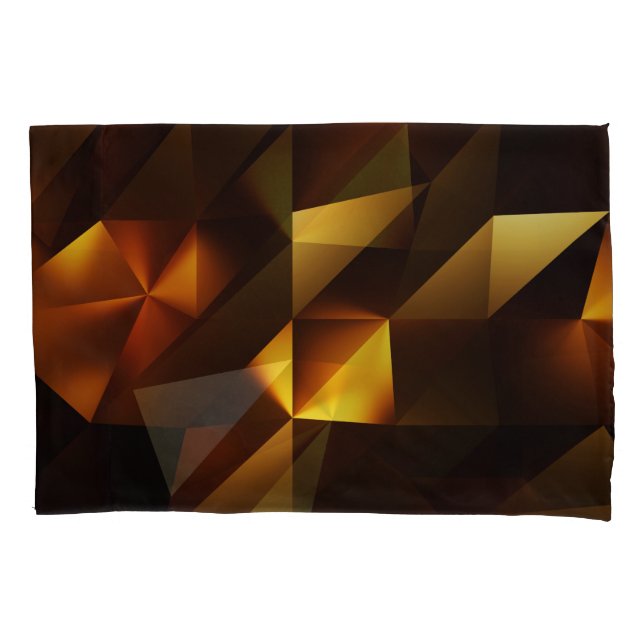 Polígono Dourado: renderização de Abstrato 3D (Frente)