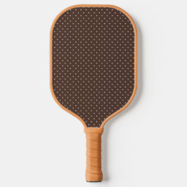 Polka Dot Pattern Brown White for Women Girls