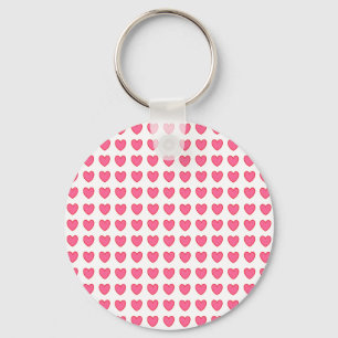 Polka Hearts Chaveiro