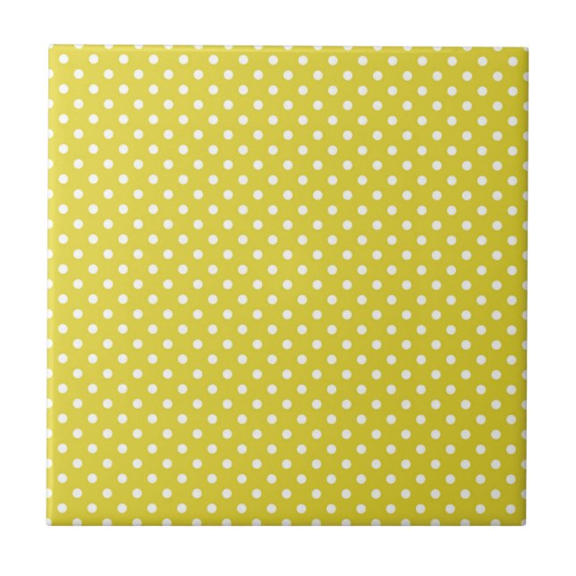 Polkadot Amarelo e Branco (Frente)