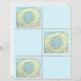 Polkadot Flower Paper