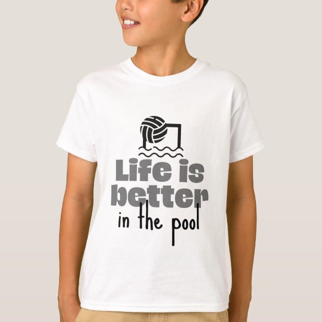 Polo aquático: A vida é melhor na piscina (Frente)