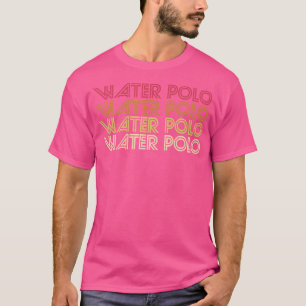 Polo Aquático de Vintagem de Água Retroativa