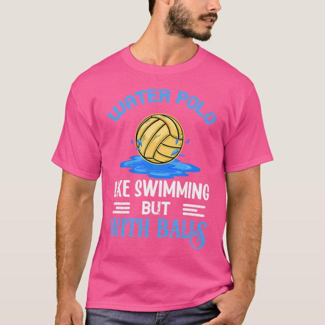 Polo Aquático É Como Nadar Com Bolas Waterpolo (Frente)