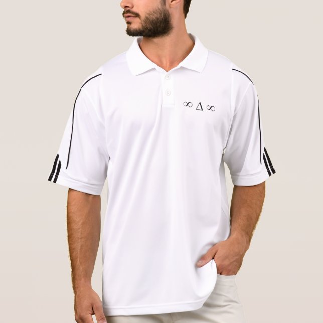 Polo de golfe do SEG adidas (Frente)