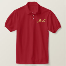 Polo MRS.C Bordado Personalizado