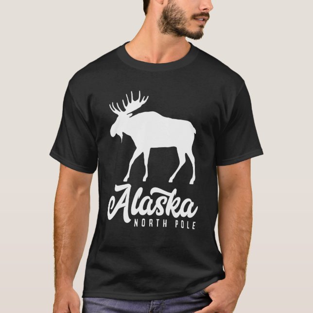 Polo Norte Alaska Usa Moose Alaska (Frente)