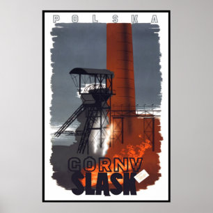 Polônia de Gorny Slask do poster das viagens