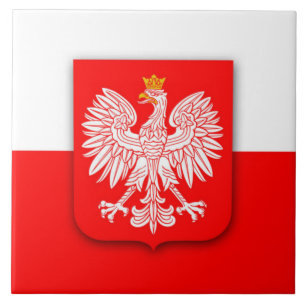 Polônia Polska Red White Eagle Polonês